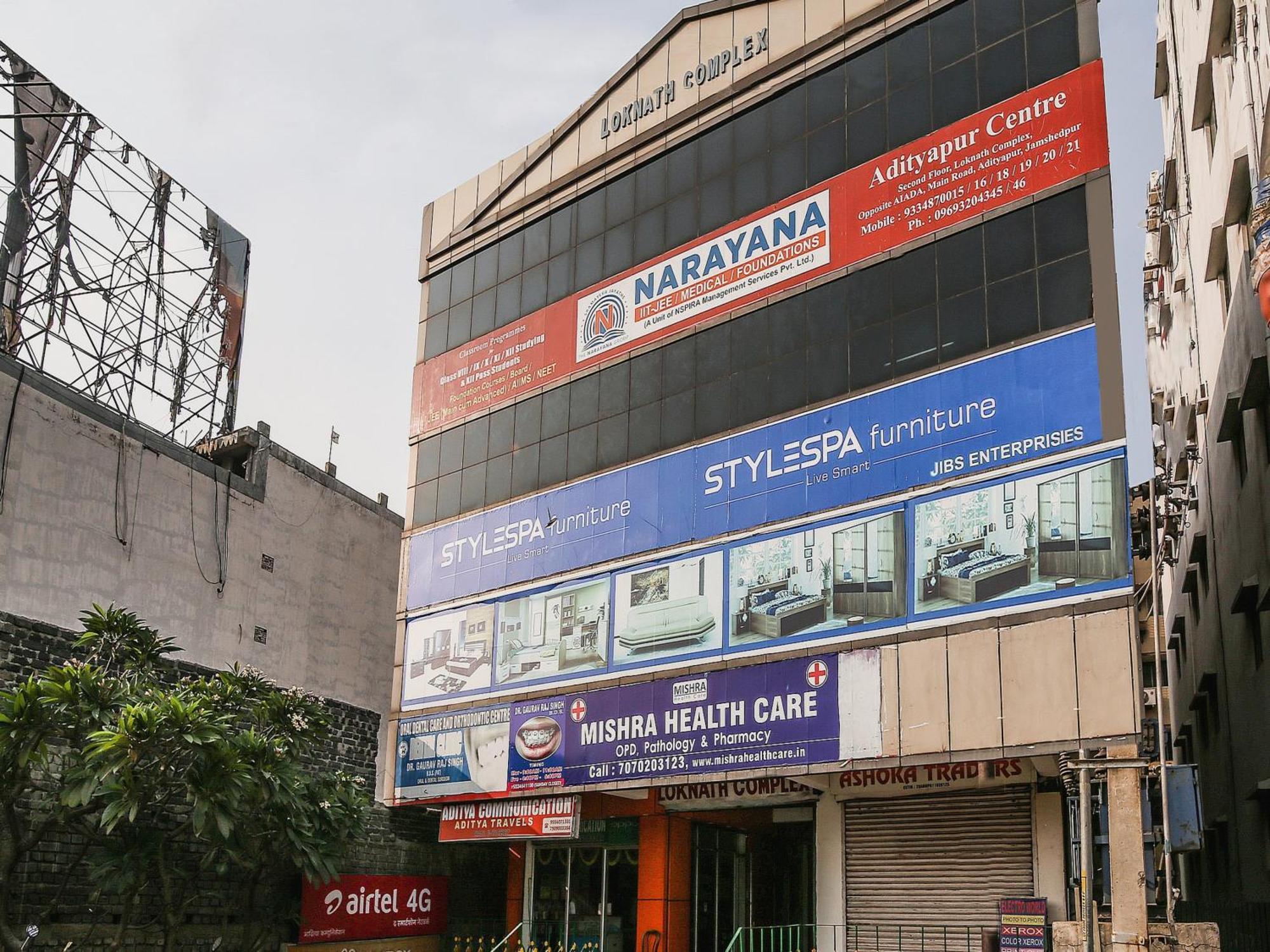 OYO Flagship 70422 Hotel Lokenath Jamshedpur Buitenkant foto