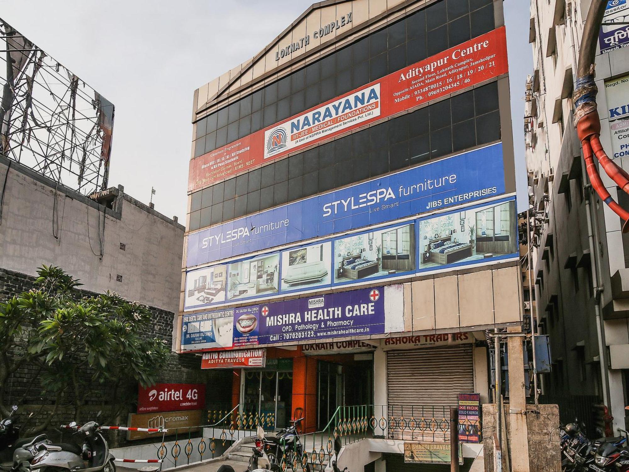OYO Flagship 70422 Hotel Lokenath Jamshedpur Buitenkant foto